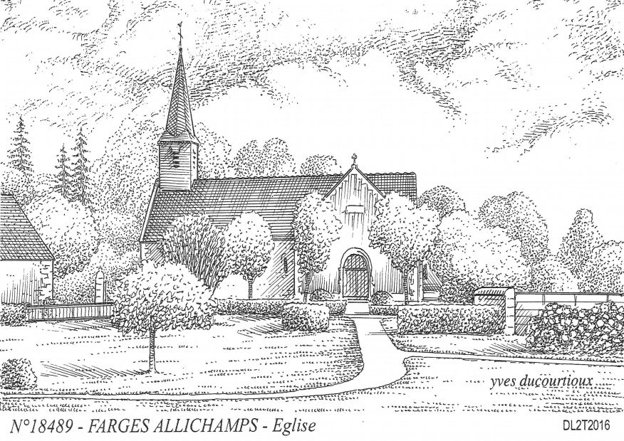 N 18489 - FARGES ALLICHAMPS - église